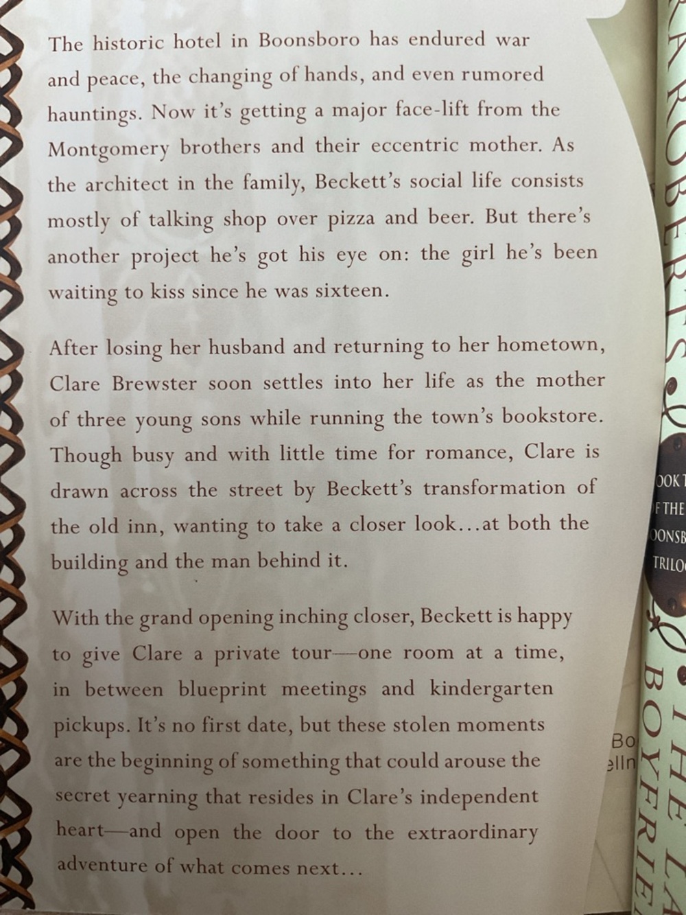 The Inn Boonsboro Trilogy by Nora Robert’s - Picture 7 of 13